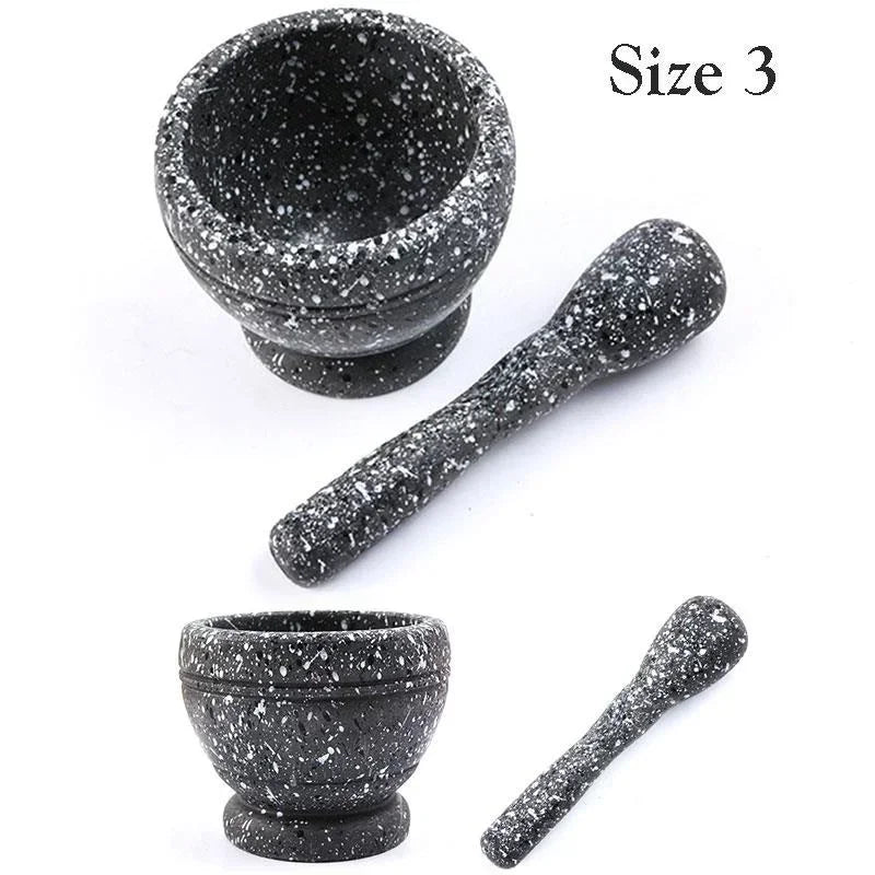 Pestle and Mortar Garlic Herb Spice Grinding Crusher