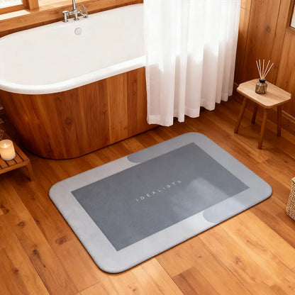 Super absorbent diatomaceous earth mat - fast drying,