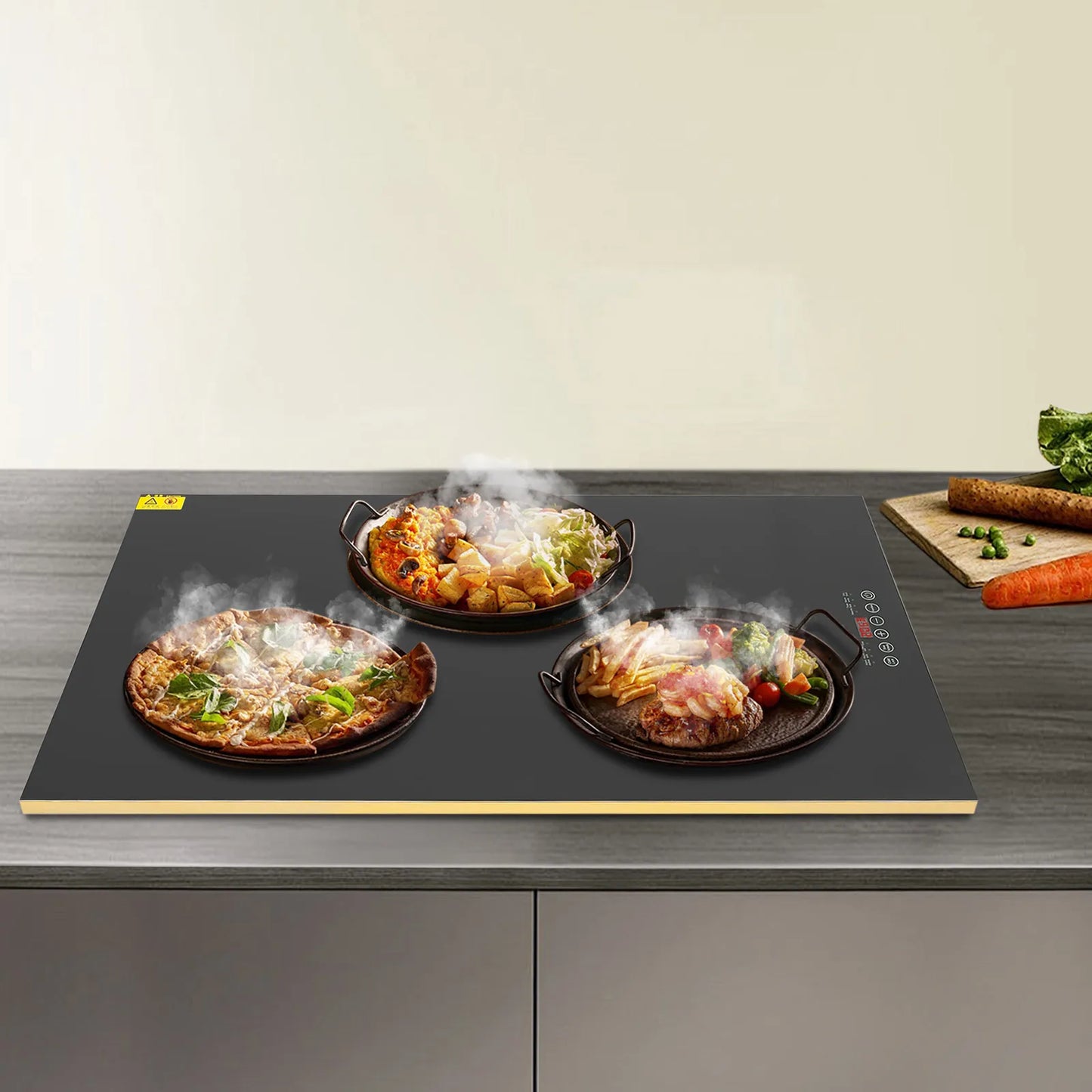 Electric Warming Tray 31.5 x 17.72in, Food Warming Mat, 110V