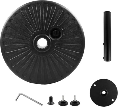 Adjustable 44lbs Anti-Wind Sand/Water Outdoor Furniture Weighted Base