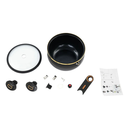 Black/White 8L Micro Multi-Function Pressure Cooker