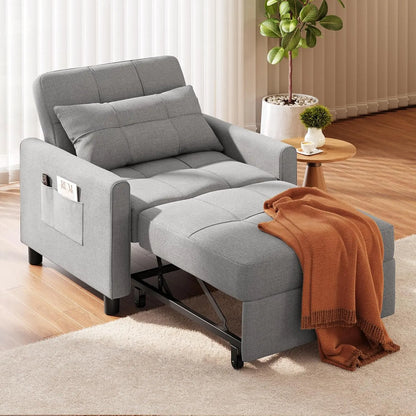 Convertible Sleeper Sofa Bed 3-in-1, Adjustable