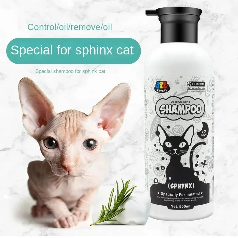 500ml Sphinx Cat Pet Shampoo, Gel, Body Wash