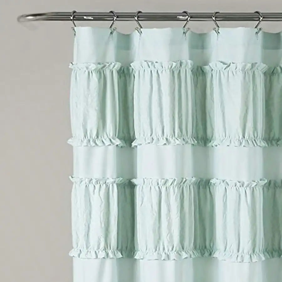 Ruffled Shower Curtain 72" X 72"