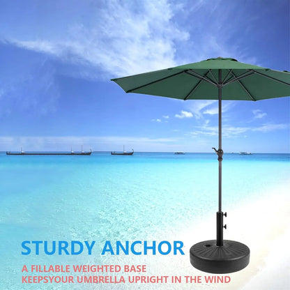 Adjustable 44lbs Anti-Wind Sand/Water Outdoor Furniture Weighted Base