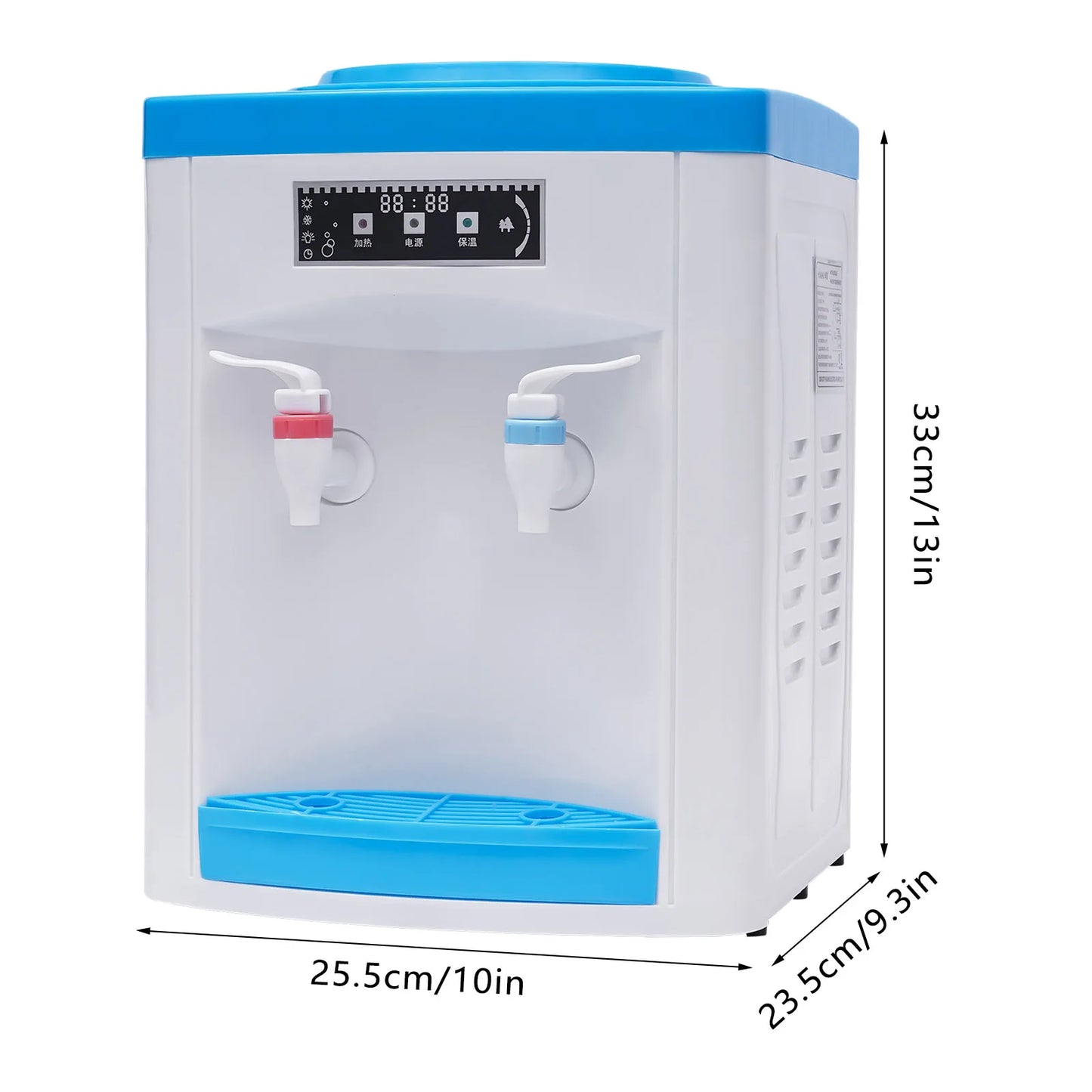 Top Loading Hot/Cold Water Dispenser, 5 Gallon Bottles