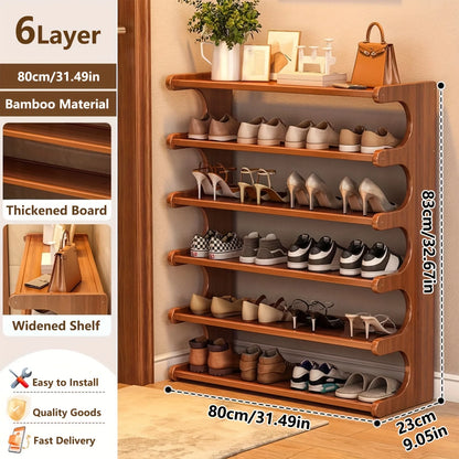 Practical Shoe Storage Rack, Multi-Layer Independent Storage