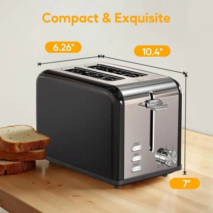 Xtra Wide Slot, Stainless Steel Toaster, 6 Browning Setting