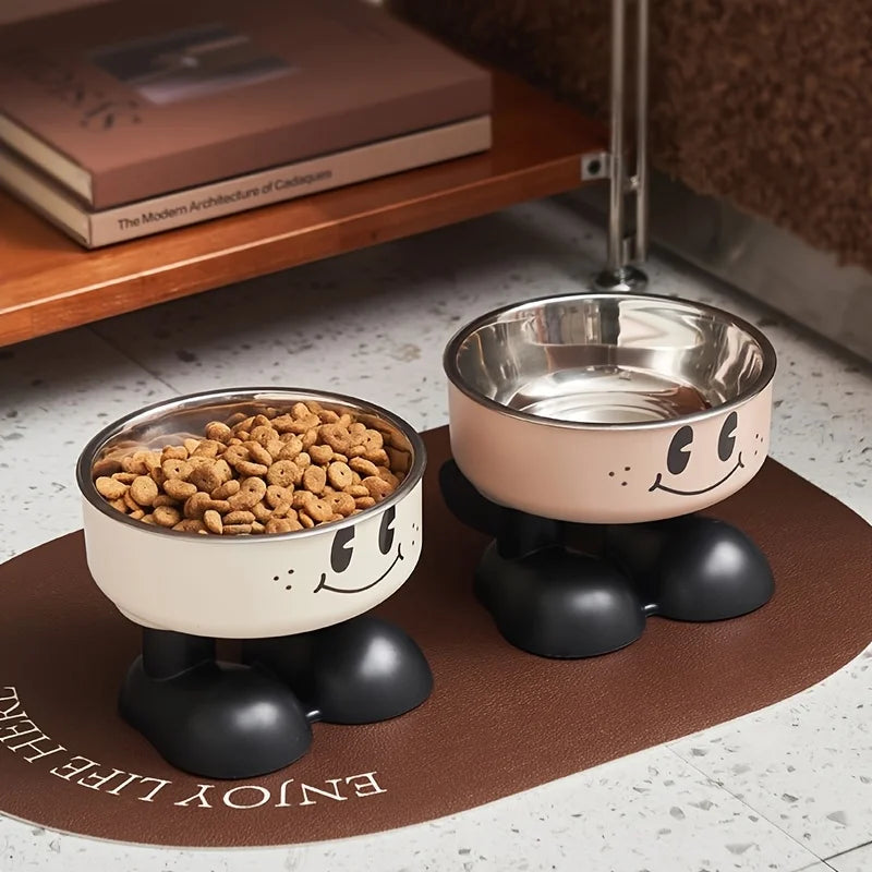 Elevated Dog and Cat Bowl Stainless Steel