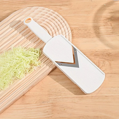 Plastic Vegetable Slicer, Cabbage Shredder w/Stainless Steel Blade