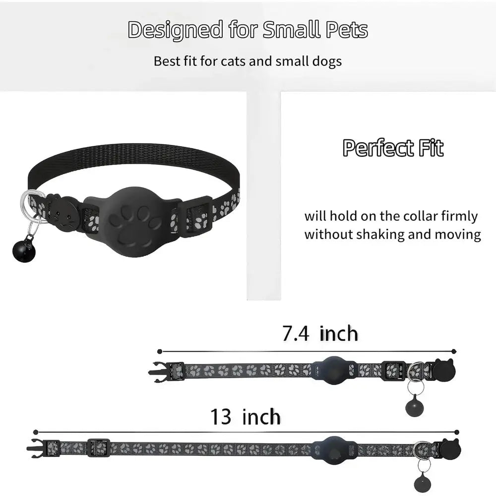 GPS Collar for Cats (Android Only) Waterproof Compatible w/Google