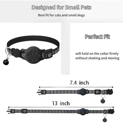 GPS Collar for Cats (Android Only) Waterproof Compatible w/Google