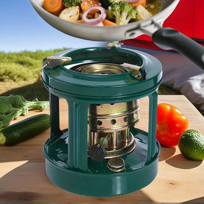 Portable Outdoor Kerosene Camping Stove w/Windscreen
