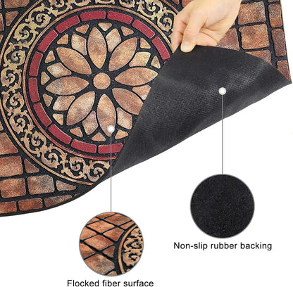 Rectangle Entrance Door Mat Large 18" x 30"; High Traffic Area