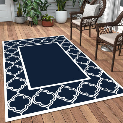 Outdoor Rugs, Waterproof, Reversible