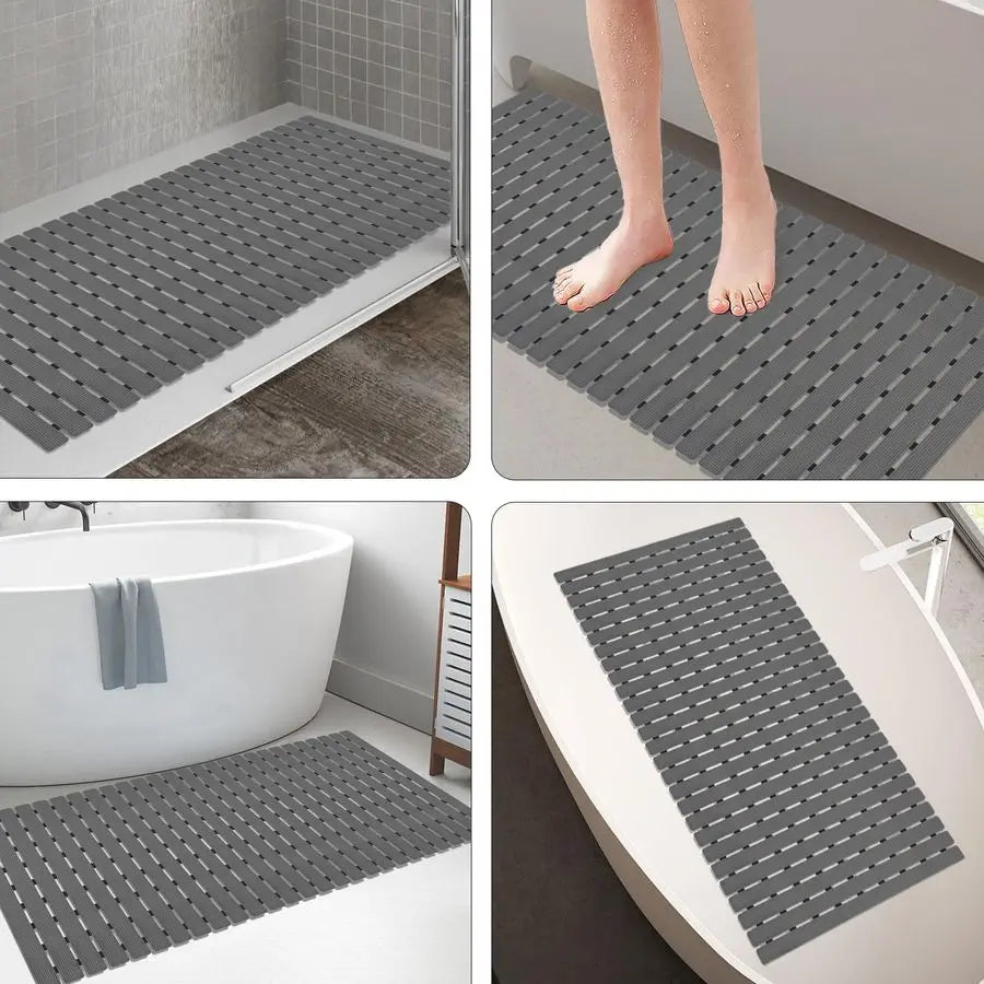 Non-Slip Bathtub, Shower Mat 37.5 X 15.7 Inch