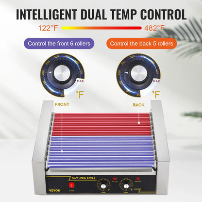 Hot Dog Roller, Electric Sausage Maker, Barbecue Grill Machine