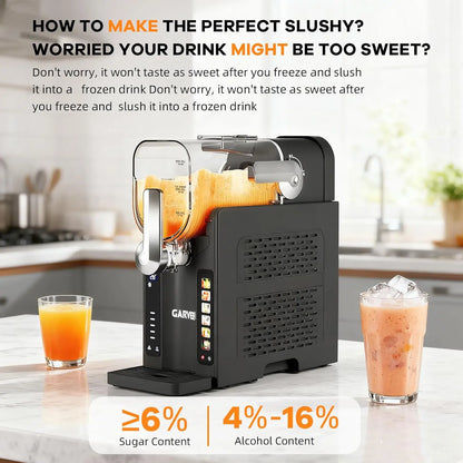 Quiet Frozen Drink Maker w/LED Display & 6 Pre-Set Programs