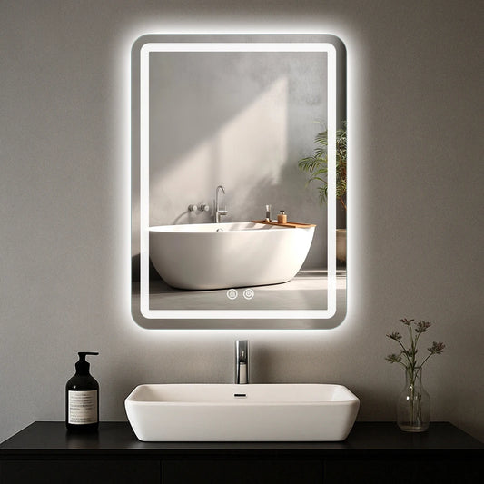 20"x28" Fogless LED Bathroom Vanity Mirror with Backlit Lights