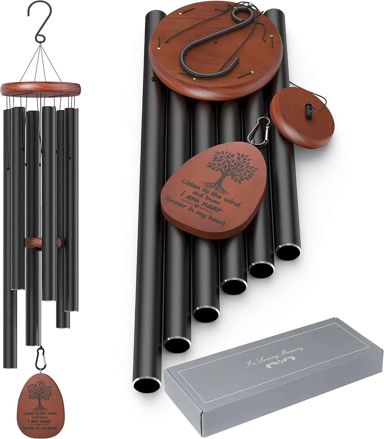 41" - Large Memorial Wind Chimes for Loved Ones