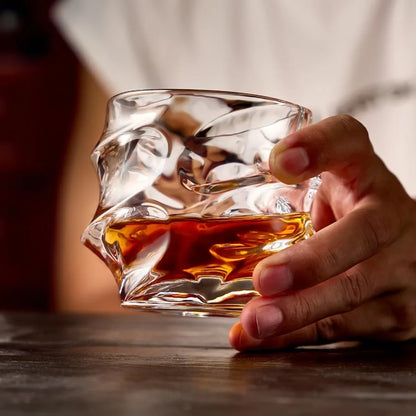 12 oz Crystal Whiskey Glasses, Set of 4