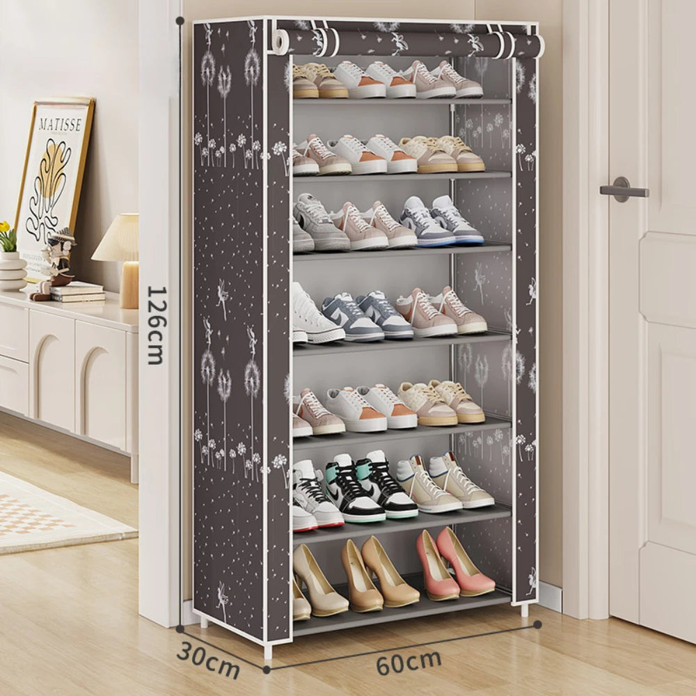 Multi-layer Dustproof Shoe Cabinet, Organizer