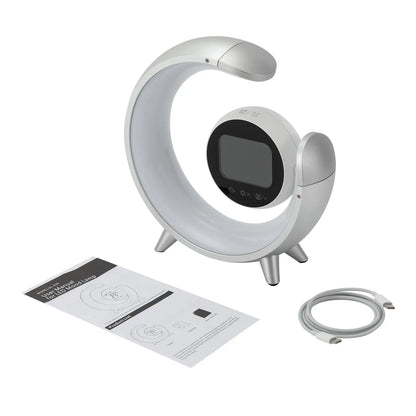 Intelligent Table Lamp Bedside Night Light 360° Immersive Sound