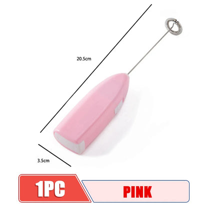 Mini Electric Handheld Egg Beater, Cappuccino, Mixer