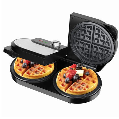 6 Inch, Belgian Waffle Maker for Breakfast and Snacks