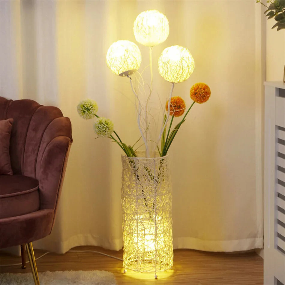 Modern Decorative Floor Lamp, LED Standing Lights,