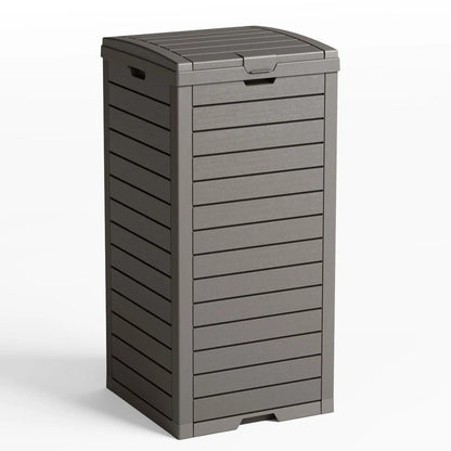 38 Gallon Trash Bin, Waterproof, UV-Resistant ,Lockable Lid