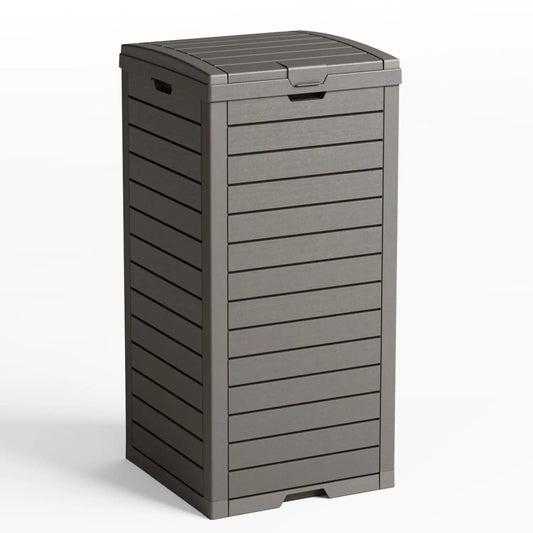 38 Gallon Trash Bin, Waterproof, UV-Resistant ,Lockable Lid