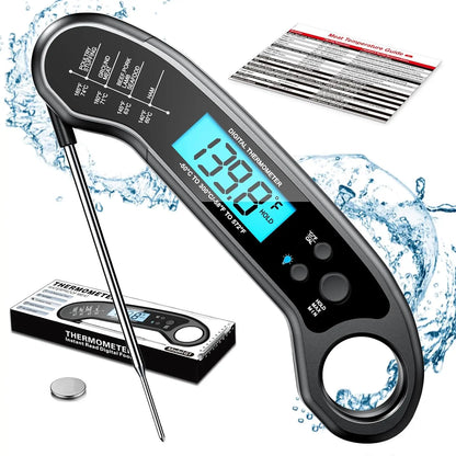 Digital Meat Thermometer, Instant Read for Grilling and Cooking