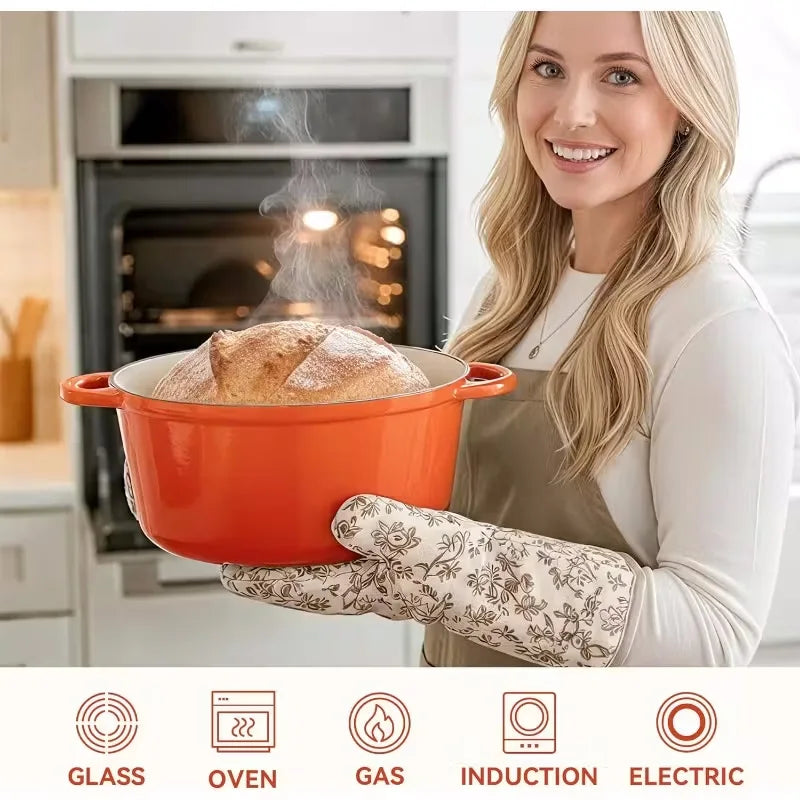 8pc Pots and Pans Non-Stick Cookware Set, Induction, PFOA Free