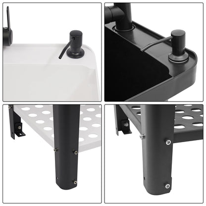 Freestanding Laundry, Utility Sink w/Soap Dispenser