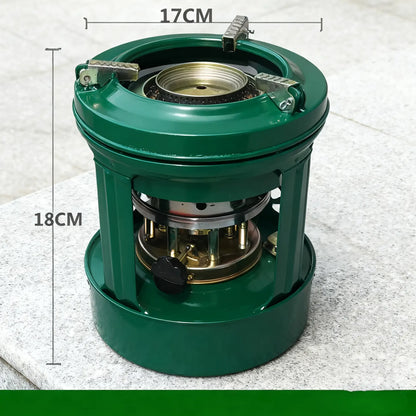 Portable Outdoor Kerosene Camping Stove w/Windscreen