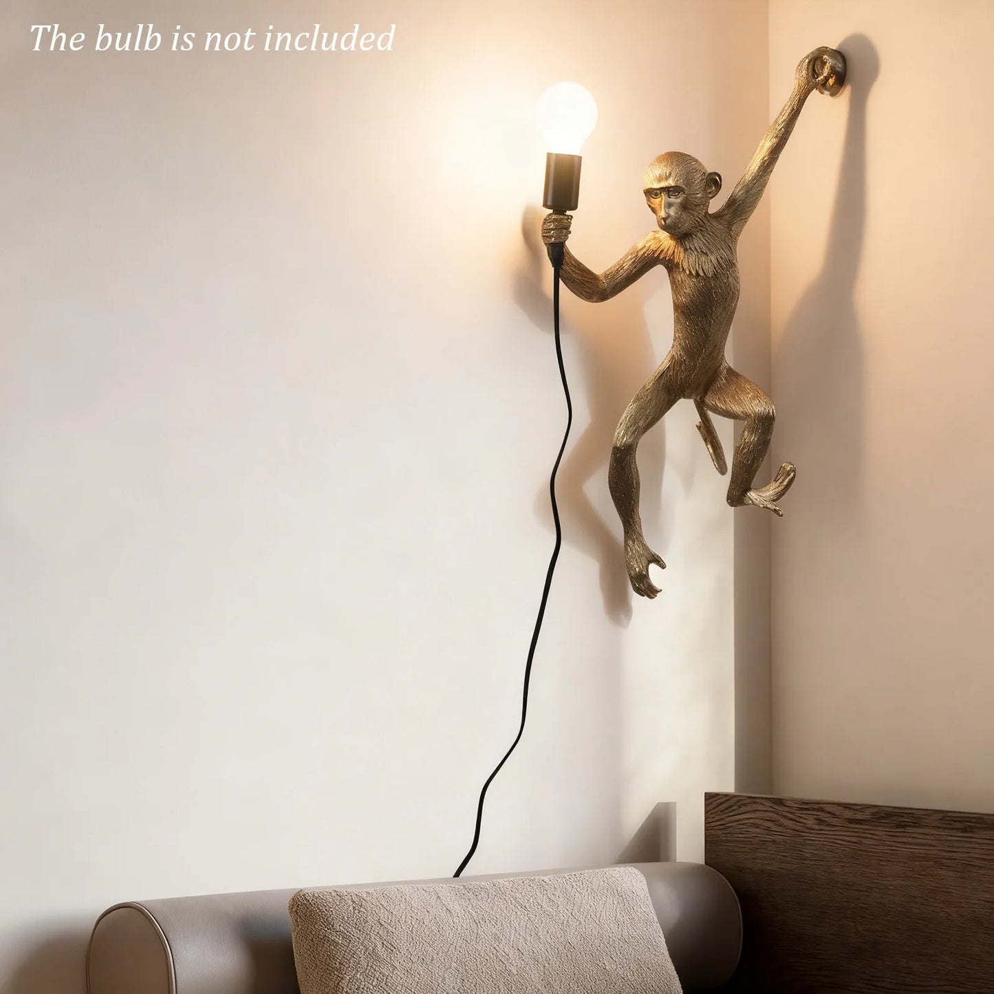 60w 110v Monkey Shape Wall Lamp