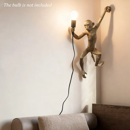 60w 110v Monkey Shape Wall Lamp