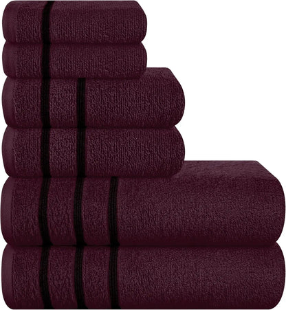 2pc Oversized Bath Towels 28x55" – Ultra Absorbent Quick-Dry