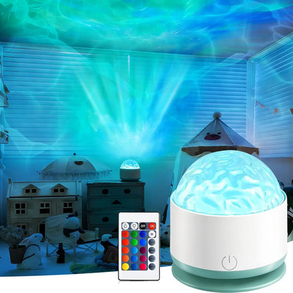 Starry Sky Night Light Projector with Rotating Stars, Soft Glow