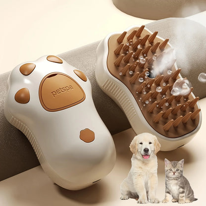 1pc Pet Spray Massage Comb, No Bath Brush