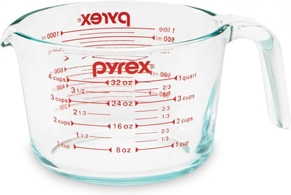 4-Cup Glass Measuring Cup for Baking and Cooking