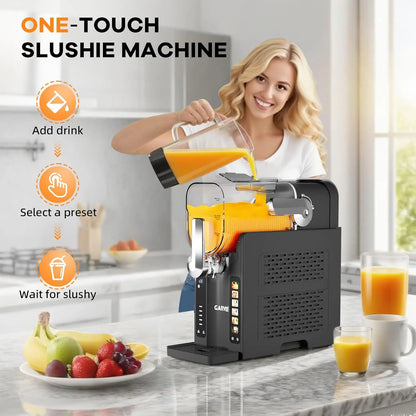 Quiet Frozen Drink Maker w/LED Display & 6 Pre-Set Programs