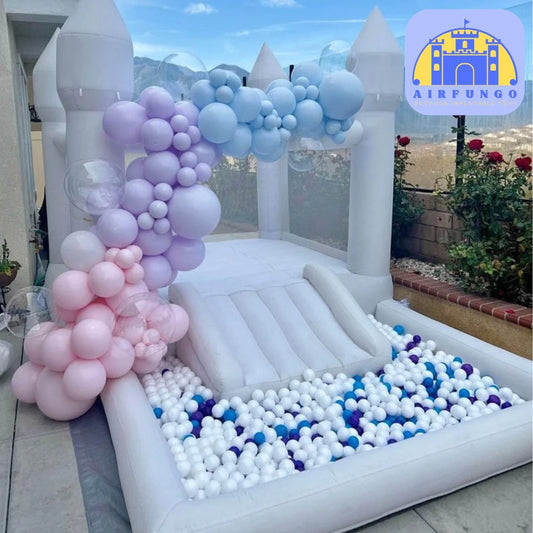 8x13x8ft Bounce House, Slide, Ball Pit, Blower