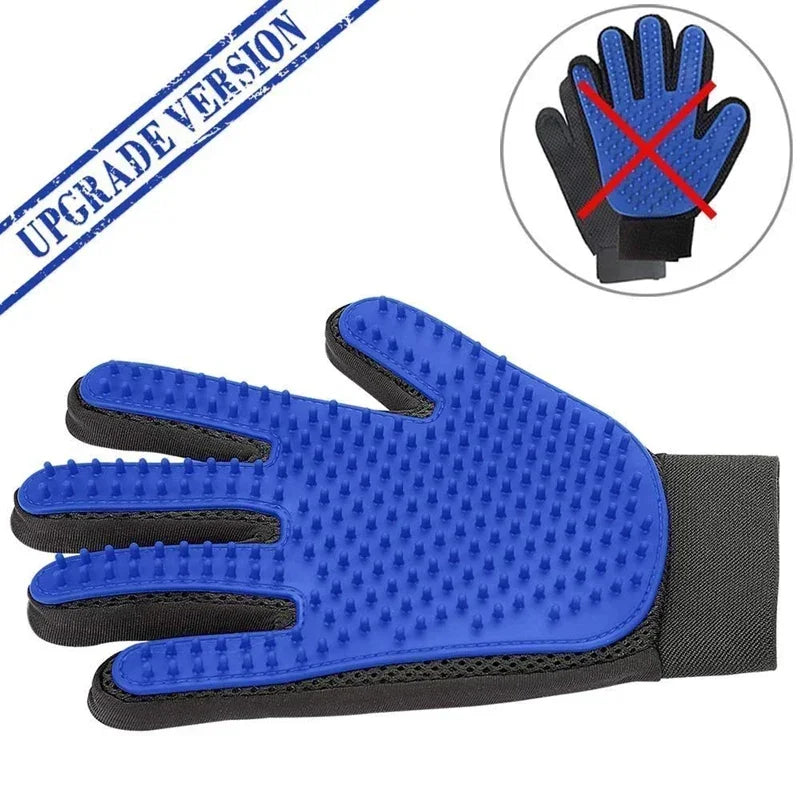 Silicone Pet Grooming Glove for Dogs, Cats