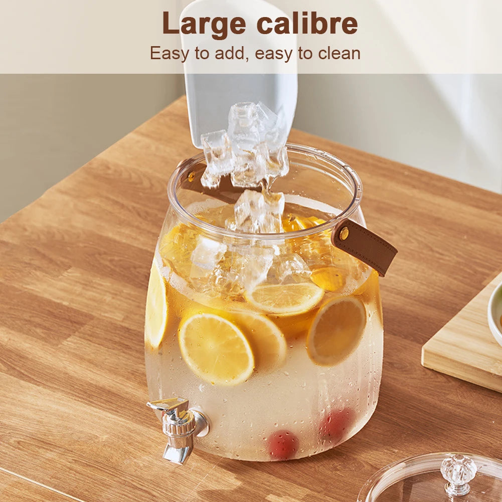 5L Cold Water Kettle w/Tap Beverage Dispenser