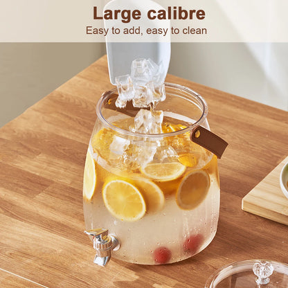5L Cold Water Kettle w/Tap Beverage Dispenser