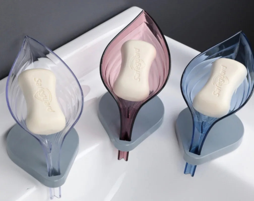 Creative Soap, Sponge Holder w/Drain, Suction Cup