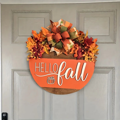 HELLO FALL Door Hanger