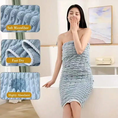 4pk Waffle Ultra Soft Microfiber Bath Towels - Super Absorbent
